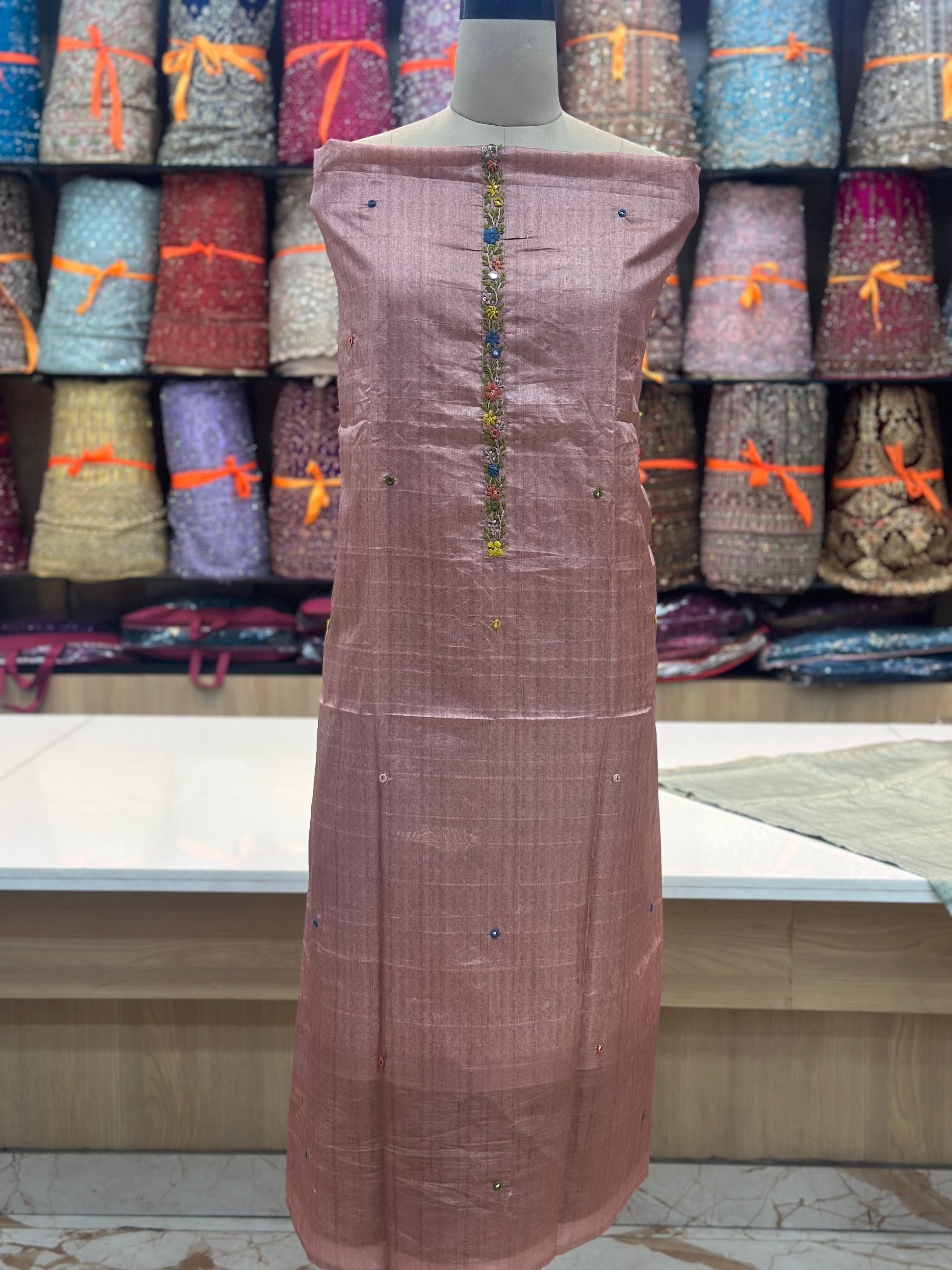Garden Bloom Designer Unstitched Suit