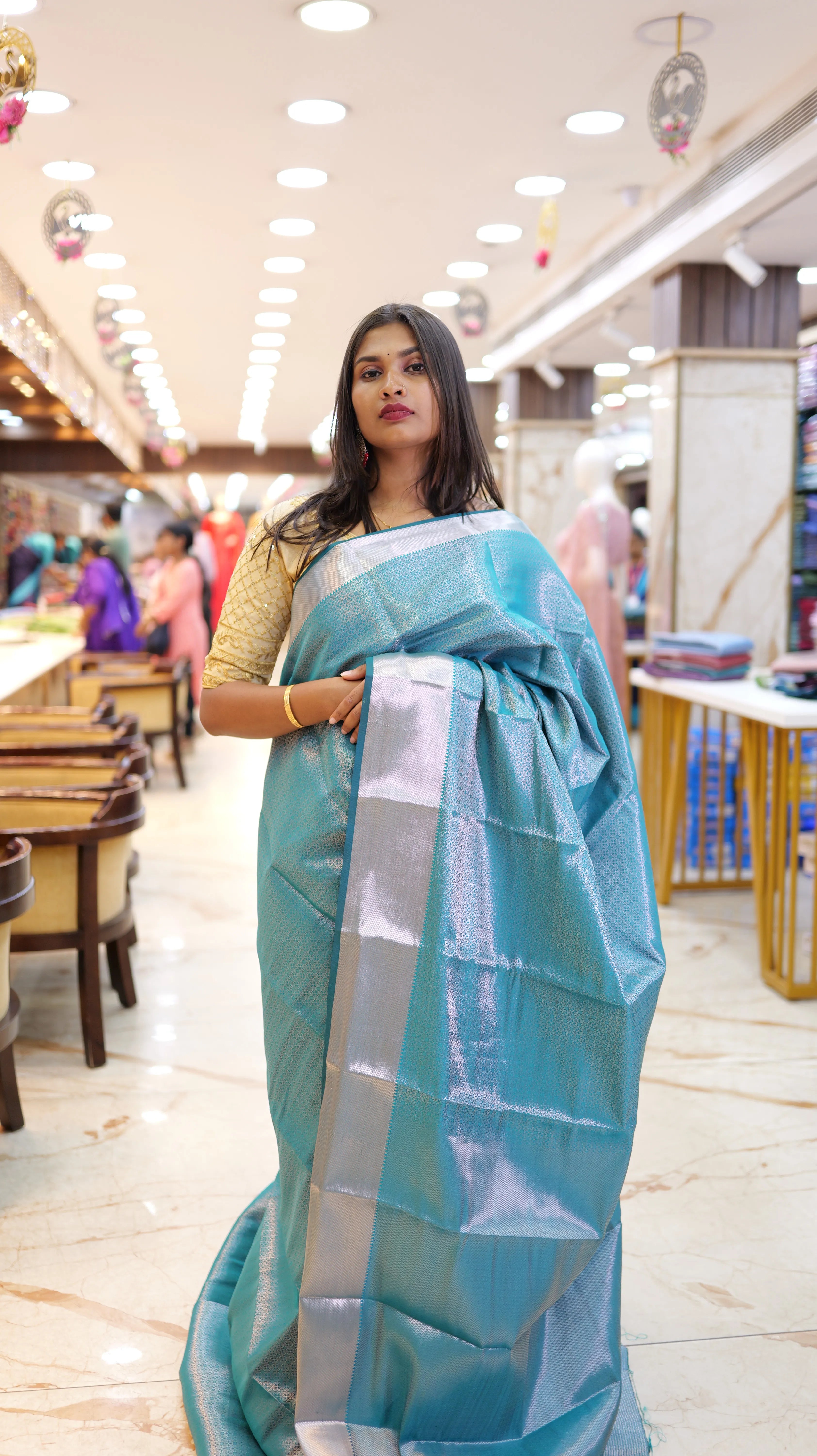 TISSUE BROCADE SAREE