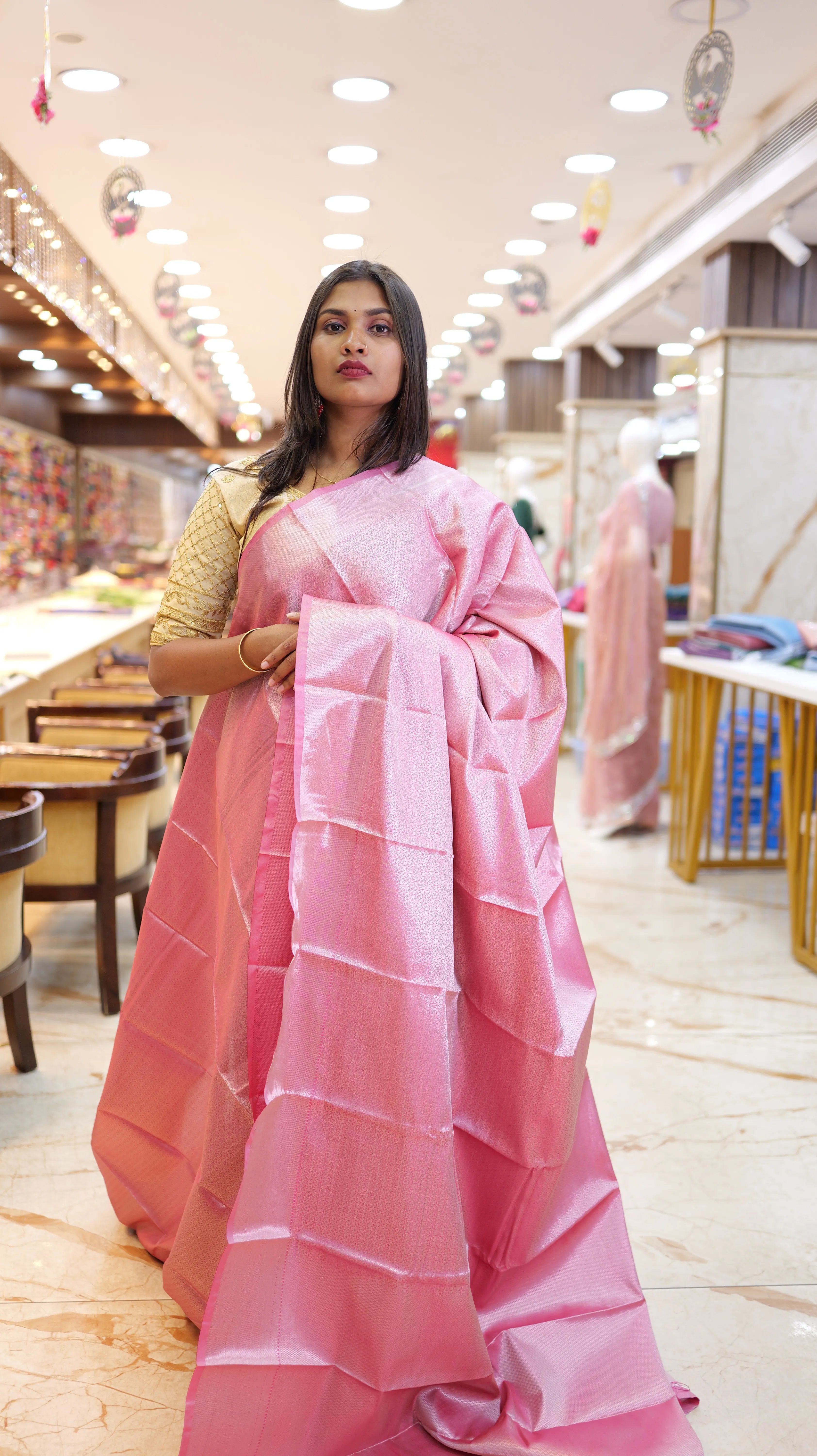 TISSUE BROCADE SAREE