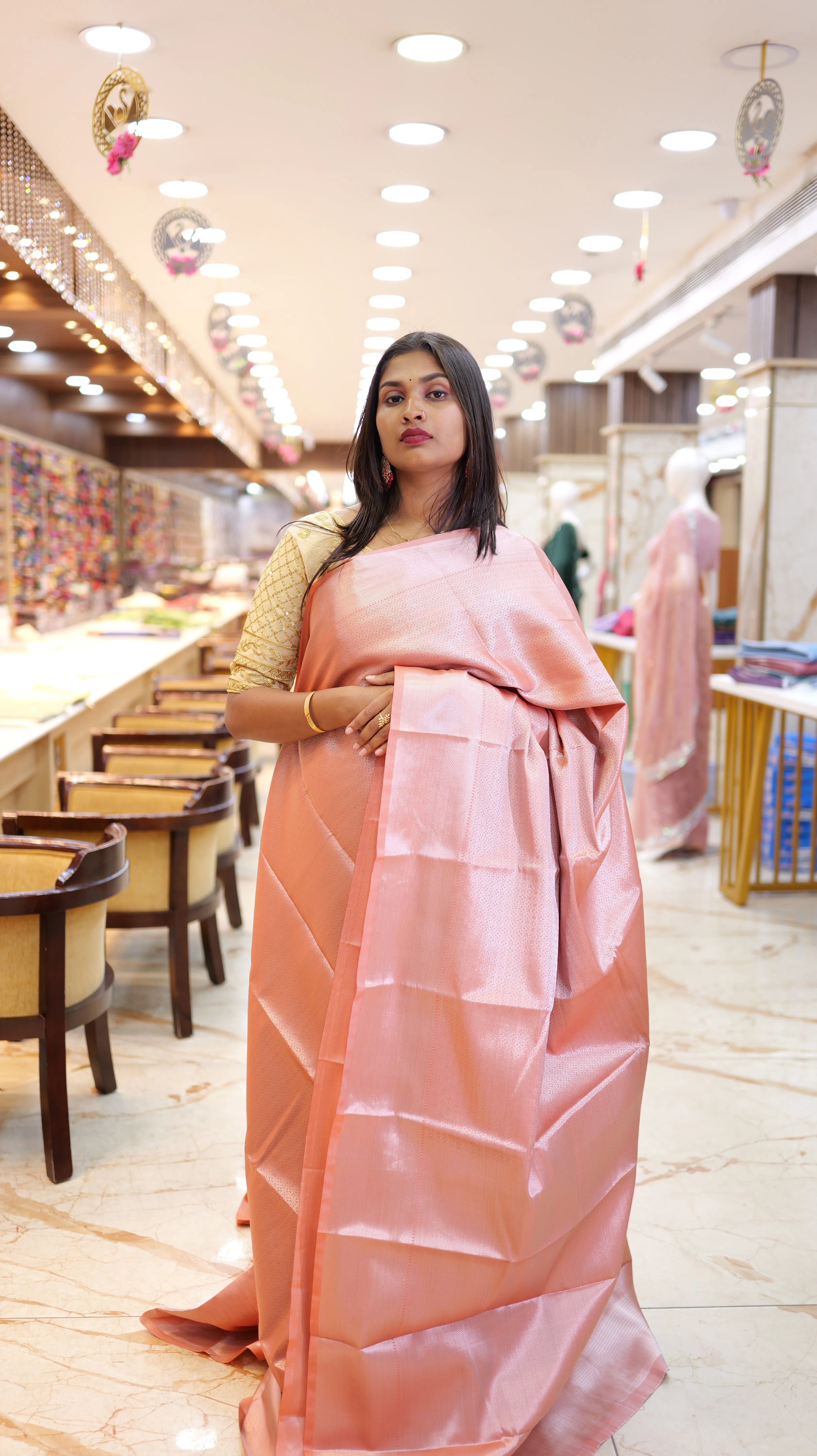 TISSUE BROCADE SAREE