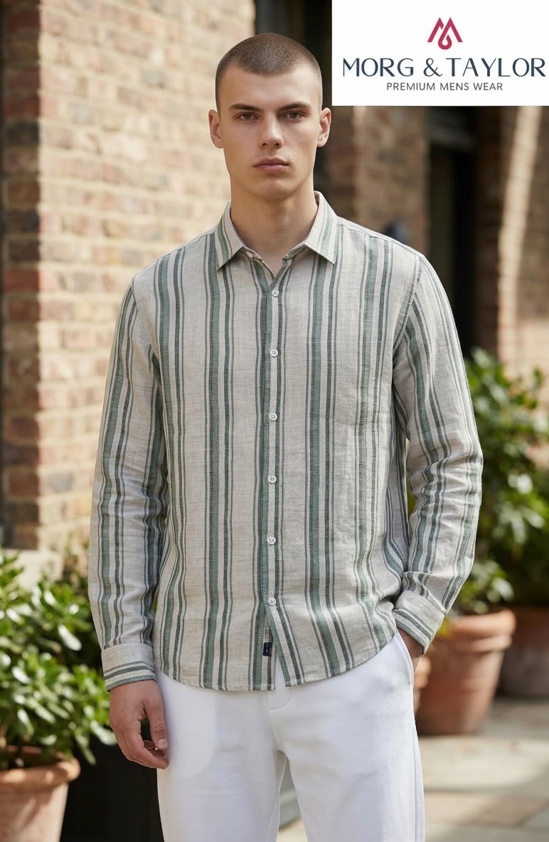 Premium Striped Casual Shirt