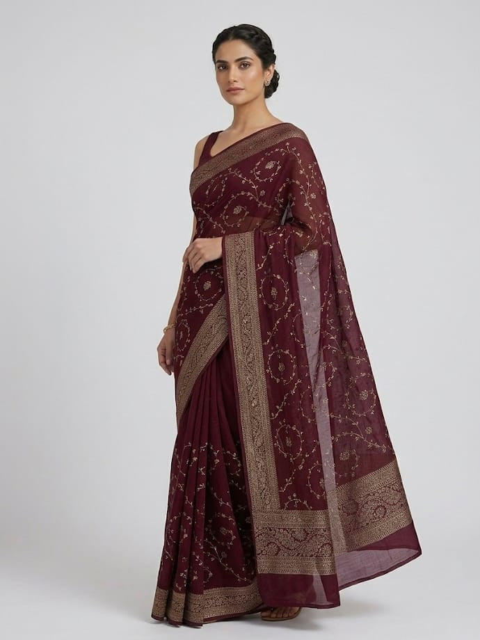 KASHMIRI SILK SAREE